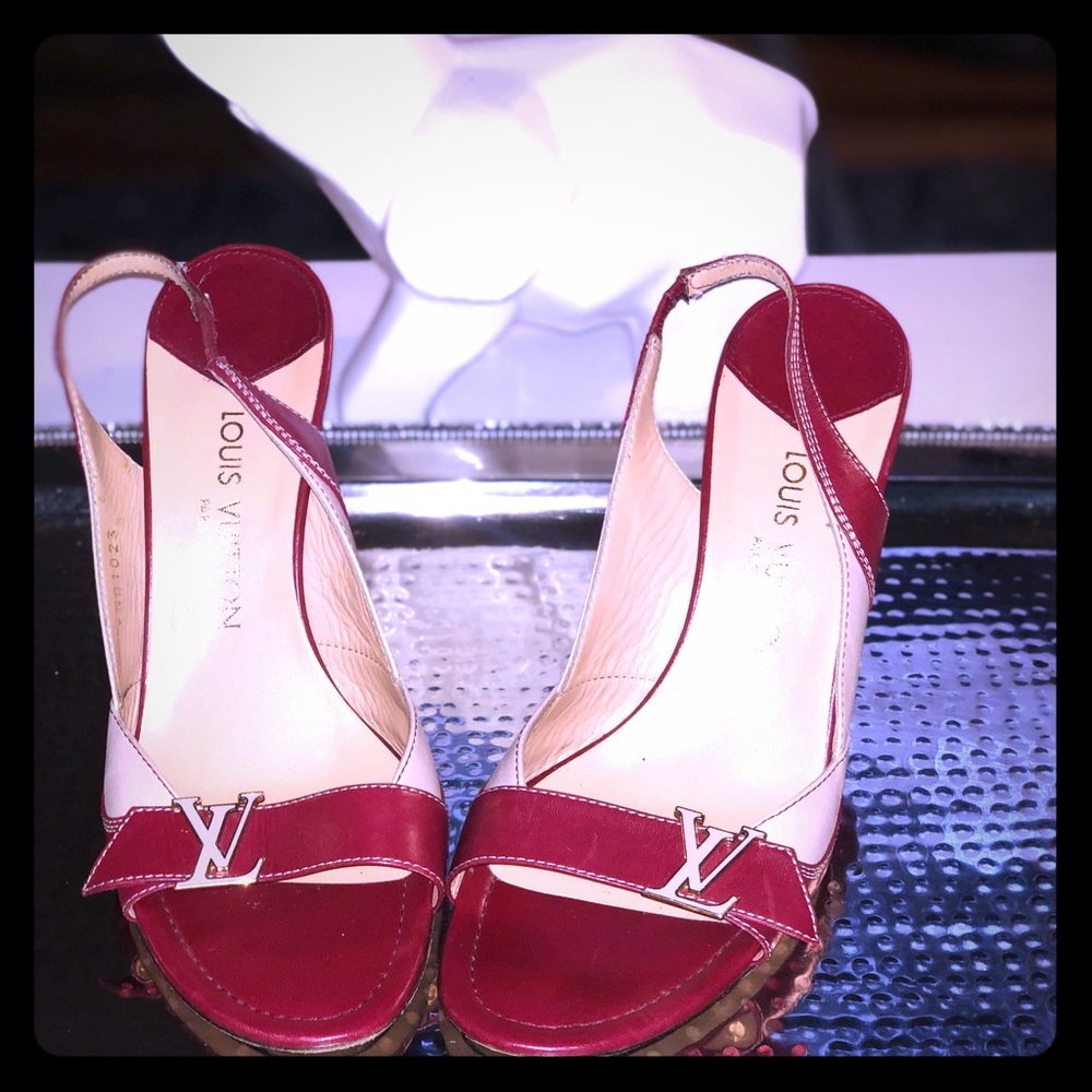 🔥 Vintage LV sling backs 🔥